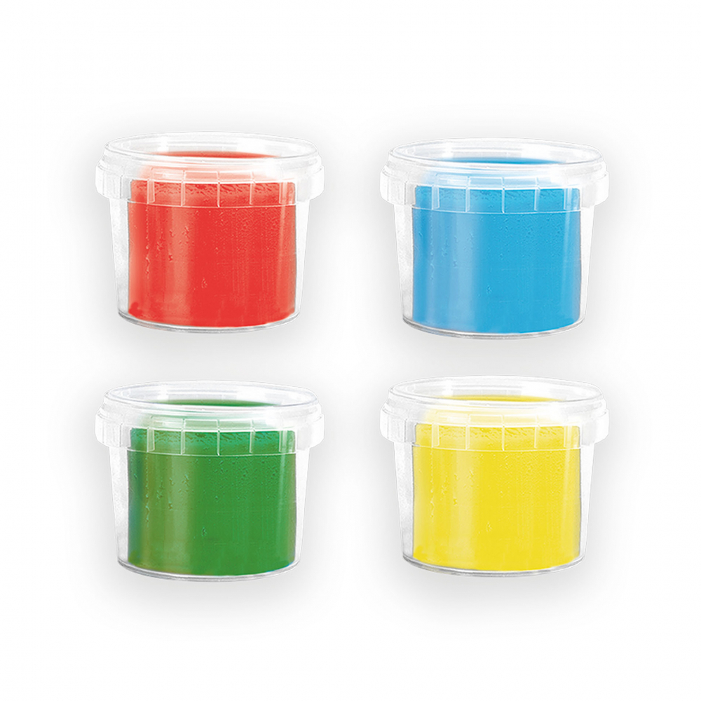 Plastilina colorata vegana pentru copii SES Pure 4 x 90 gr [2]