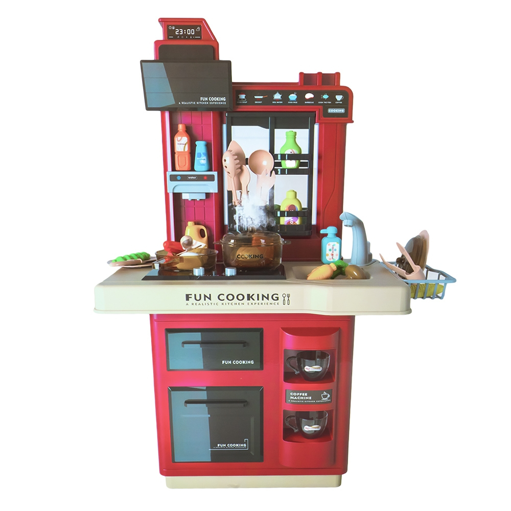 Play set bucatarie, cu lumina si sunet, roz [2]