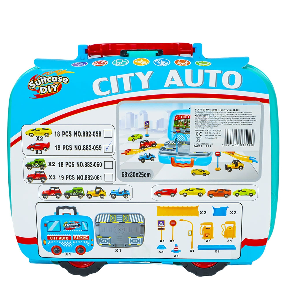 Play set masinute in gentuta, 19 piese [2]
