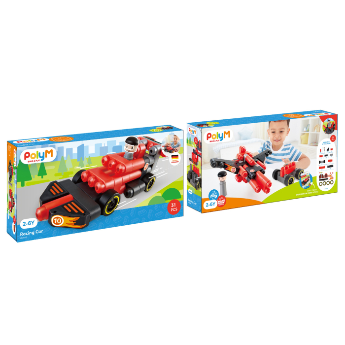 PolyM - Masina de curse de jucarie (31 piese) [1]