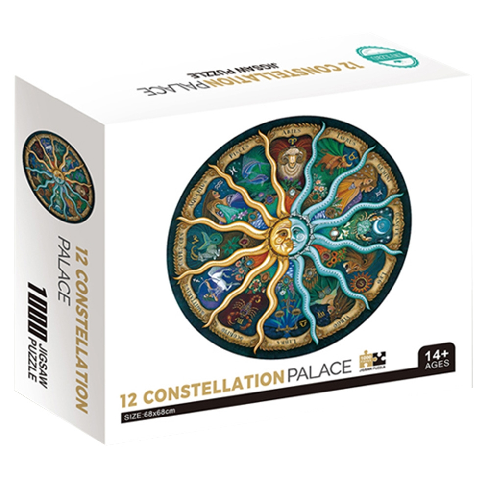 Puzzle carton, in cutie, Zodiac, 1000 piese [1]