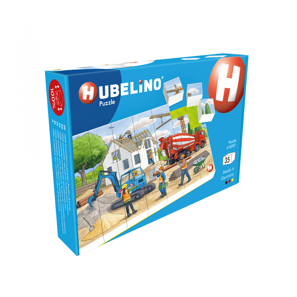 Puzzle Pe santier in constructii Hubelino (35 piese) [3]