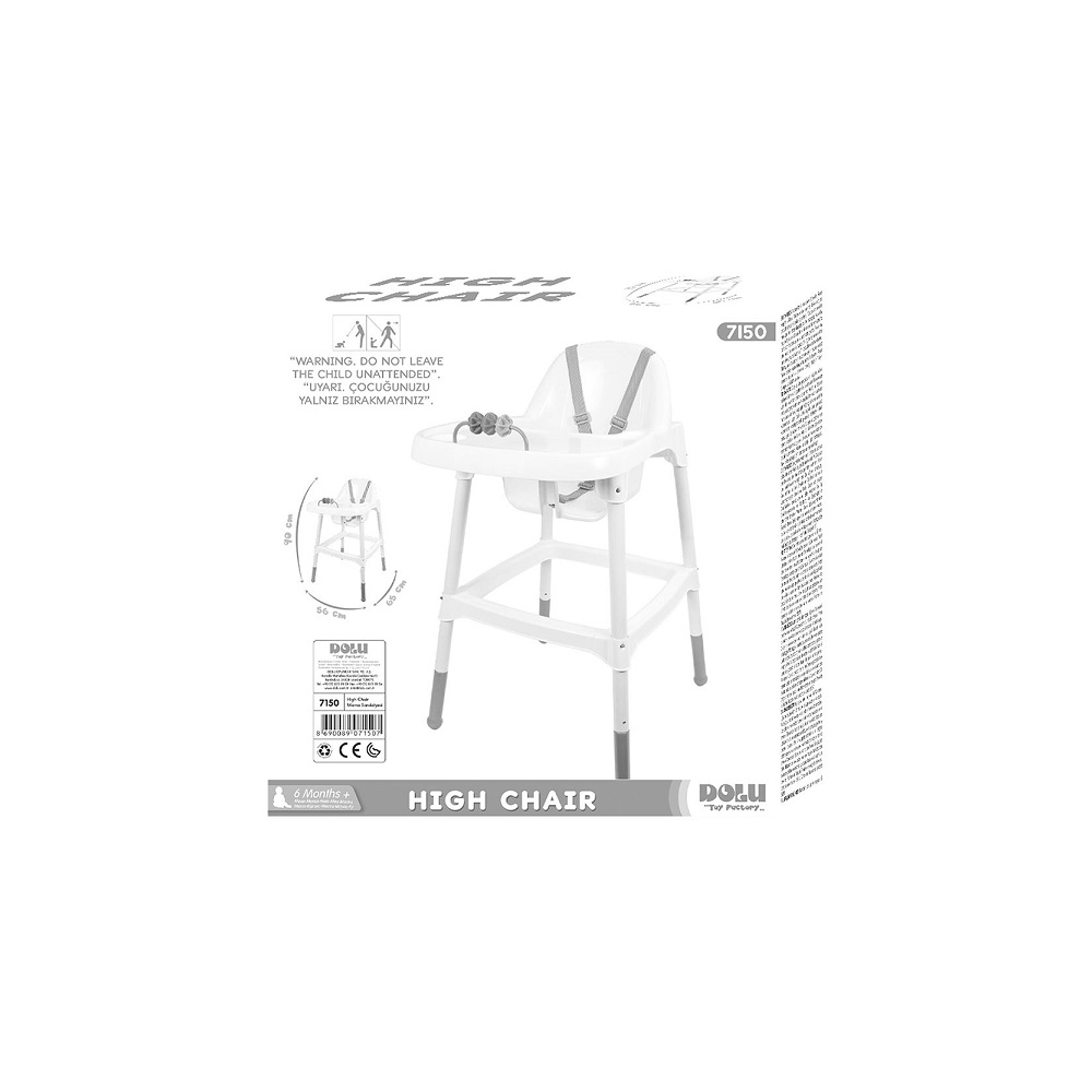 Scaunel cu masuta pt.bebe, 91x63x55cm - Dolu [2]