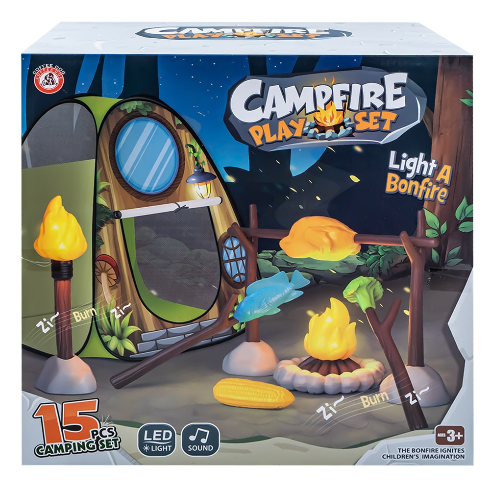 Set camping, cort + accesorii, cu baterii [1]