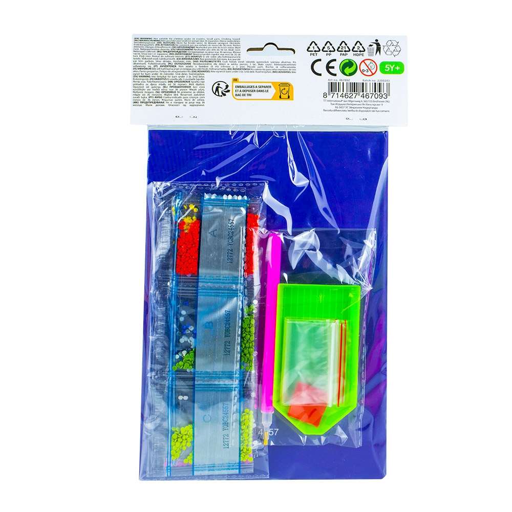 Set creatie cu diamante - Jurnal, 14.5x20.5 cm - Toi-Toys [7]