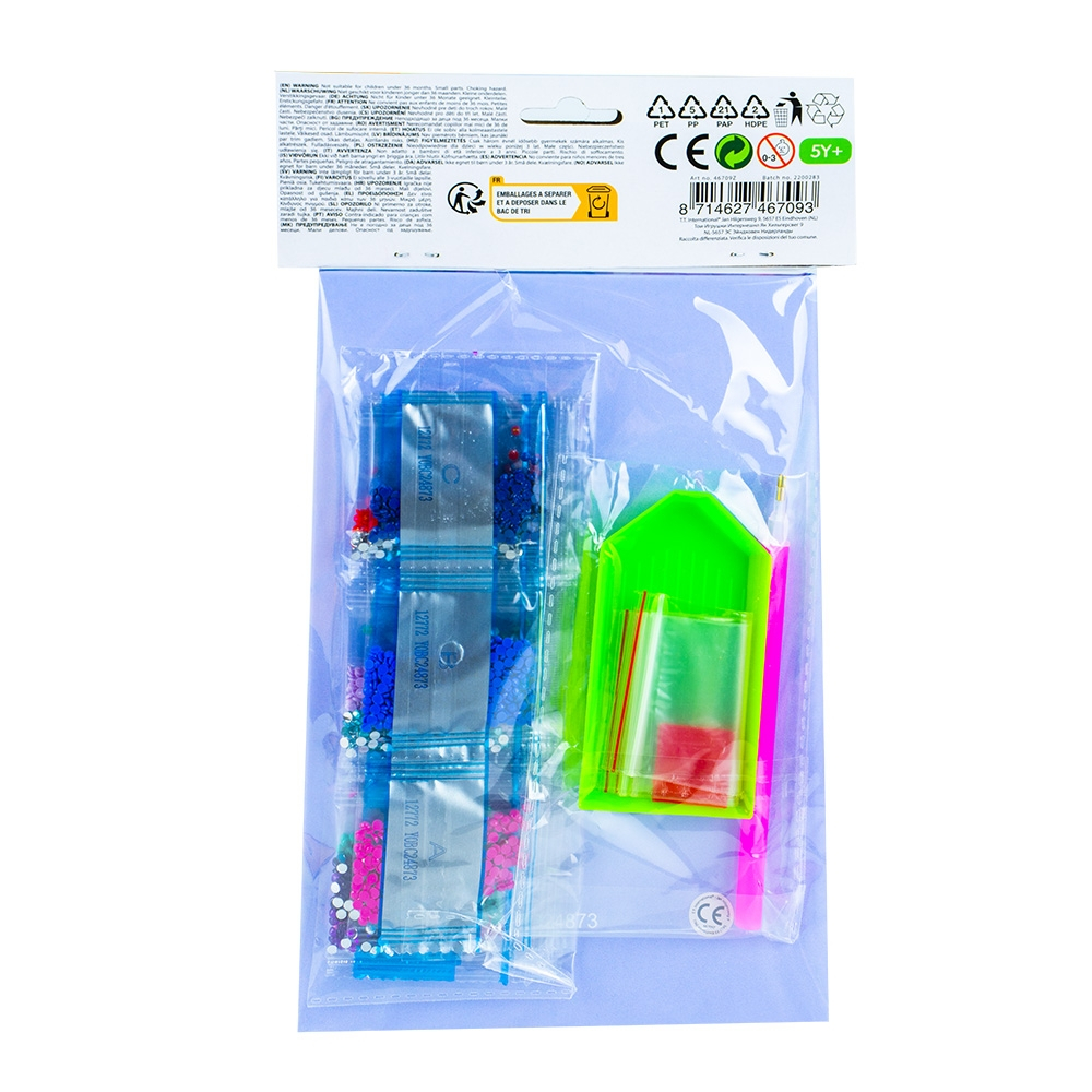 Set creatie cu diamante - Jurnal, 14.5x20.5 cm - Toi-Toys [4]