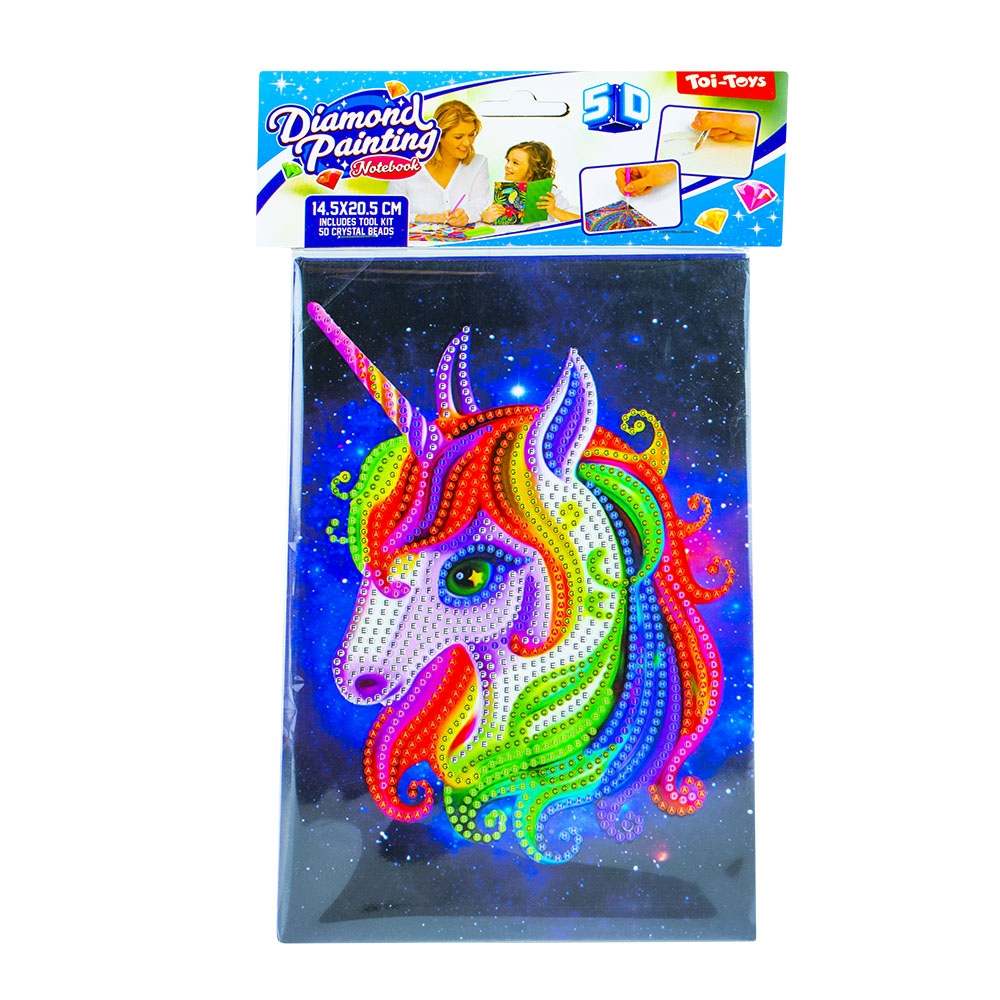 Set creatie cu diamante - Jurnal, 14.5x20.5 cm - Toi-Toys [6]