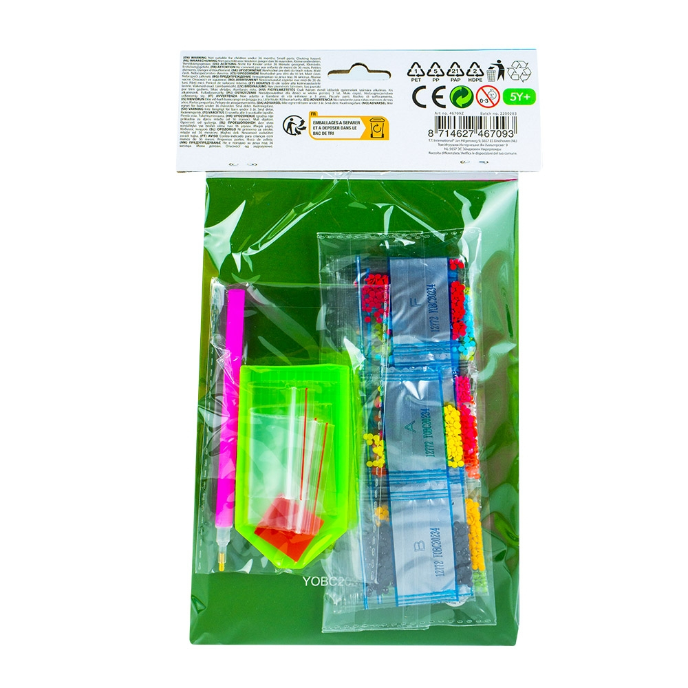 Set creatie cu diamante - Jurnal, 14.5x20.5 cm - Toi-Toys [10]