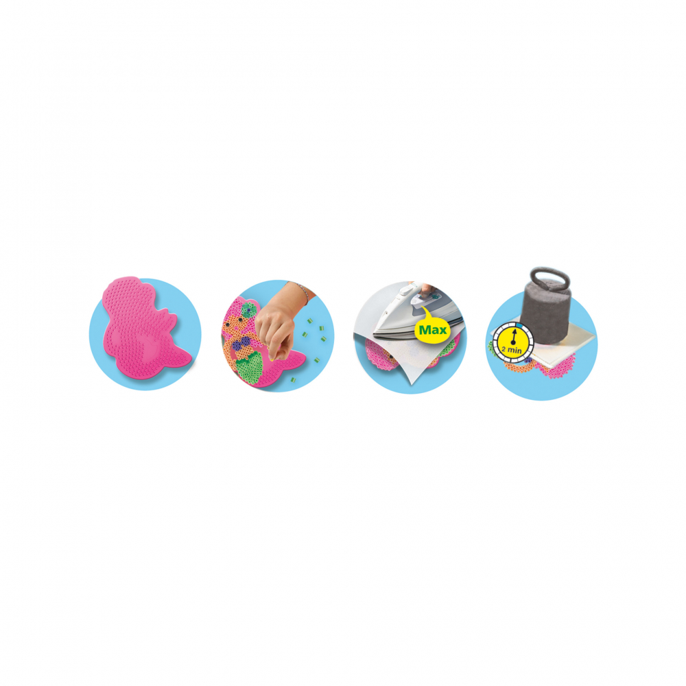 Set creativ copii Beedz - Creare sirene cu margele de calcat [6]