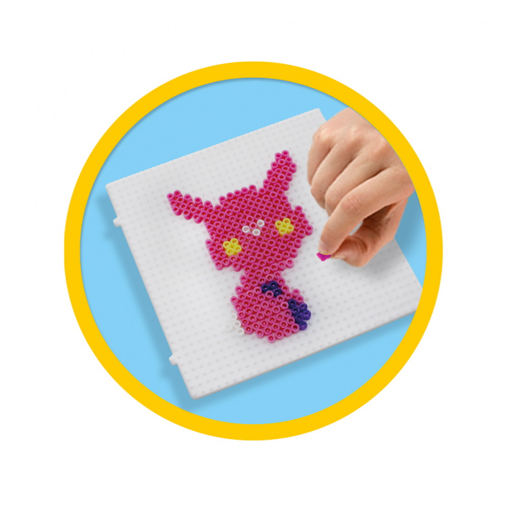 Set creativ copii Beedz – Margele de calcat Funpins animale [4]
