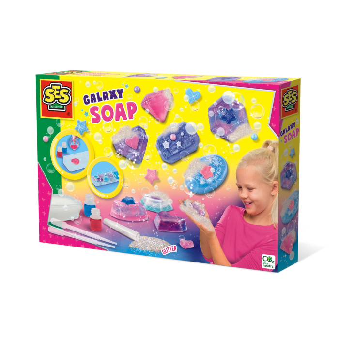 Set creativ copii - Creare sapun cu efect de galaxie [1]