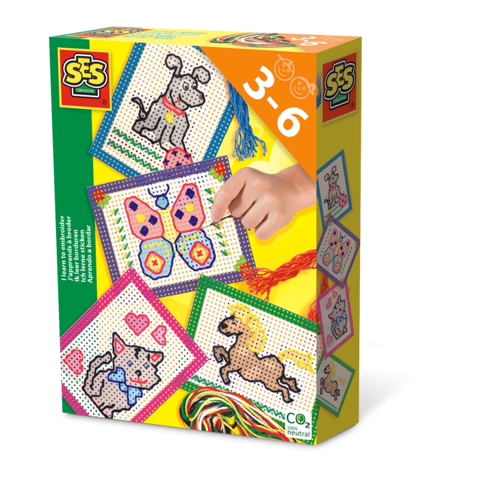 Set creativ copii - Invat broderie [1]