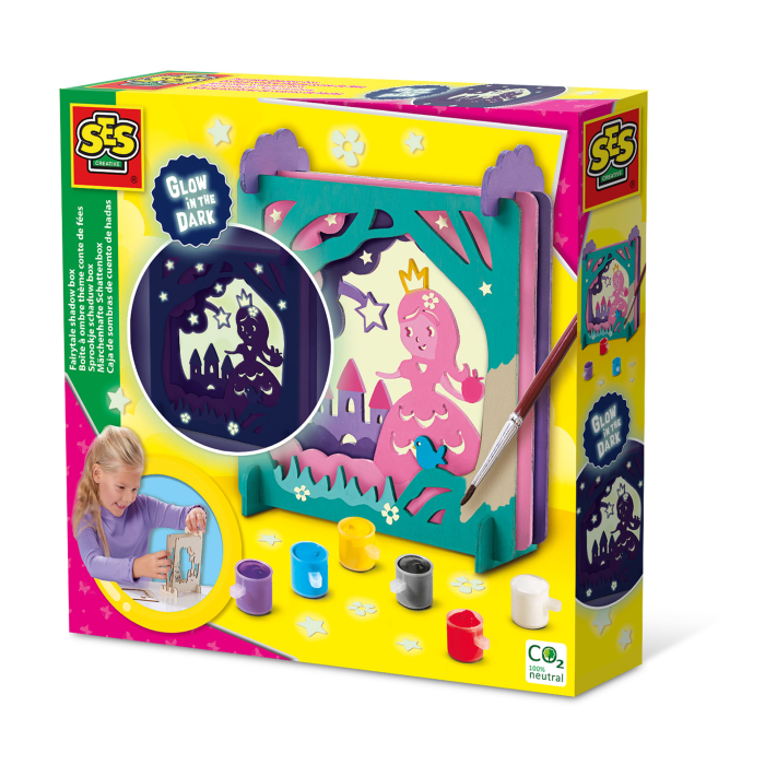 Set creativ copii - Povesti cu cutie de umbre, glow in the dark [1]