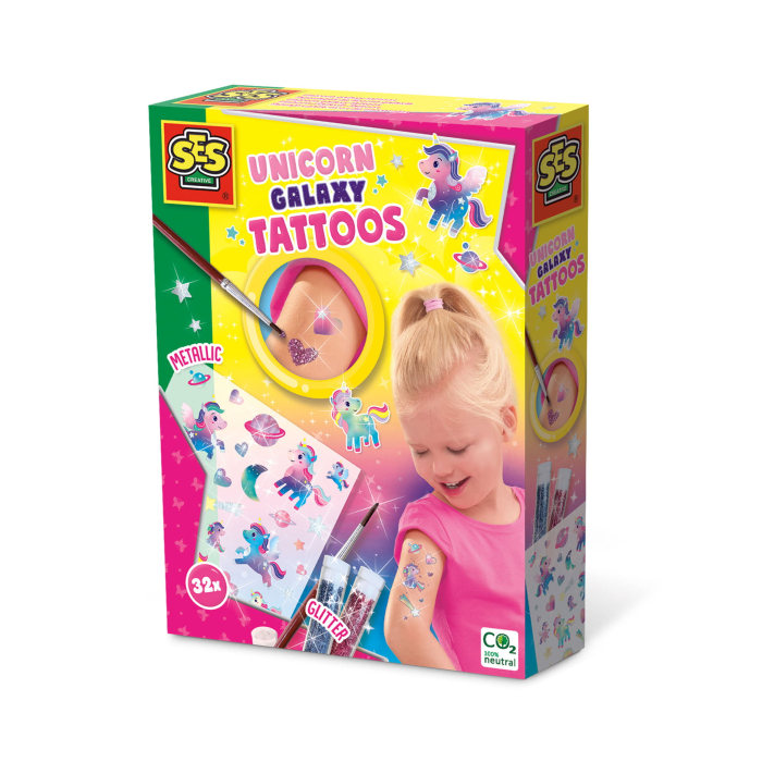 Set creativ copii - Tatuaje Unicorn galaxie [1]
