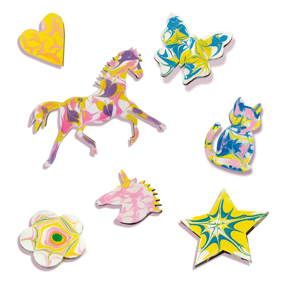 Set creativ - Decoratiuni cu efect de marmura [2]