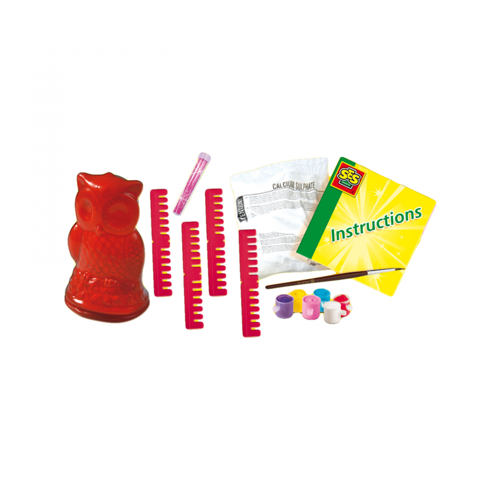 Set creativ mulaj si pictura - Bufnita [3]