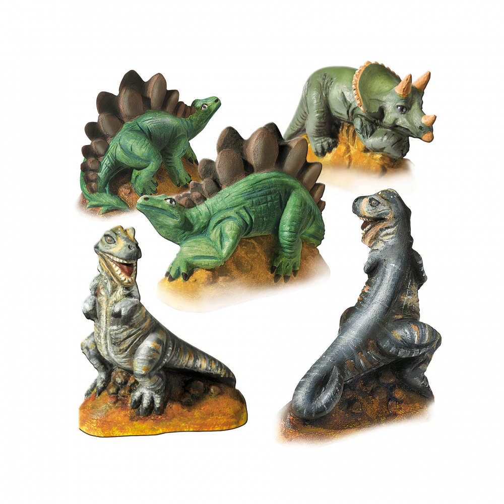 Set creativ mulaj si pictura - Dinozauri [2]