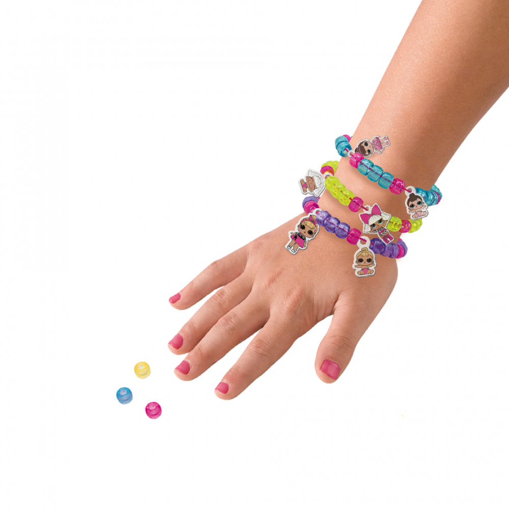 Set creativ pentru copii - Bratari cu pandantive L.O.L. [2]
