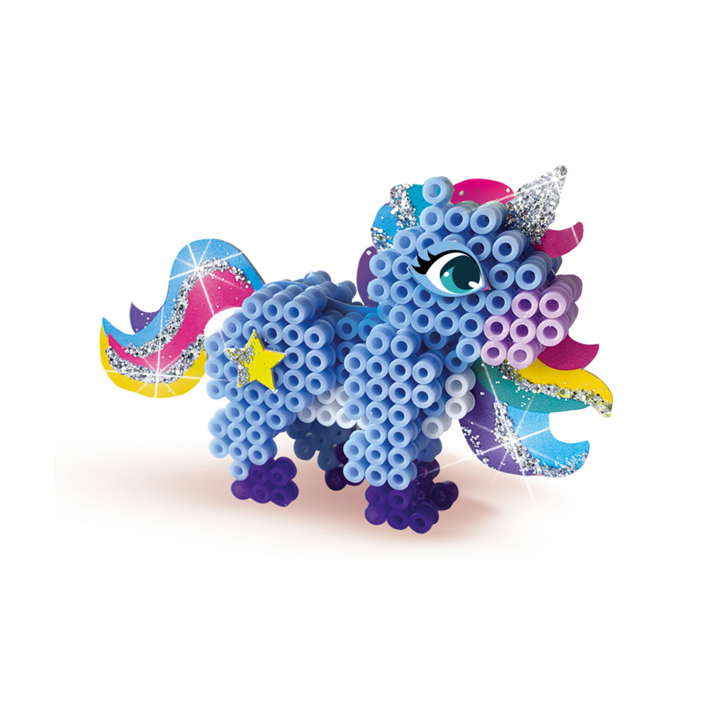 Set creativ - Tablou margele de calcat - Unicorni [6]