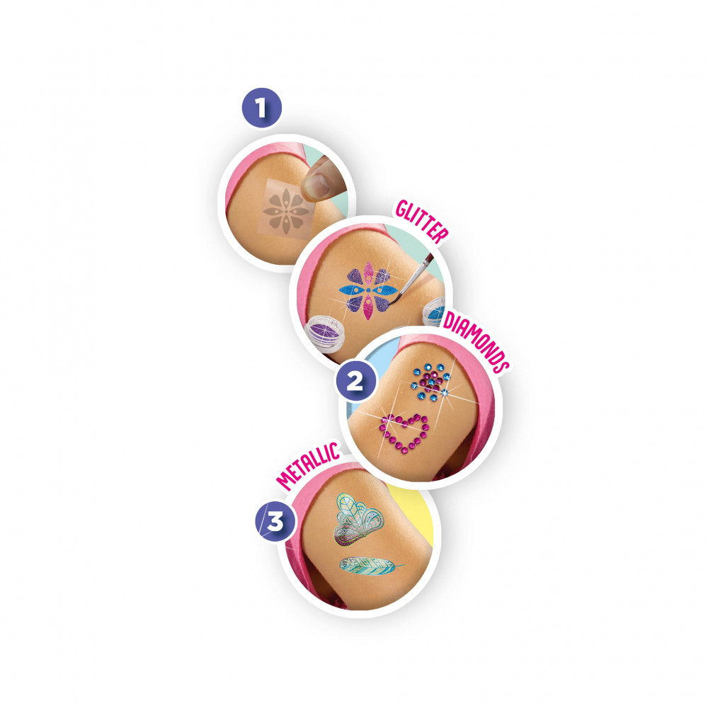 Set creativ - Tatuaje pentru copii de lux 3 in 1 [2]