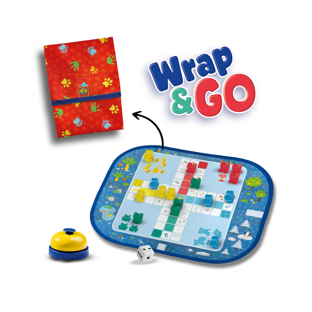 Set de 3 jocuri copii - Ludo, Quartet si Blocuri de viteza [3]