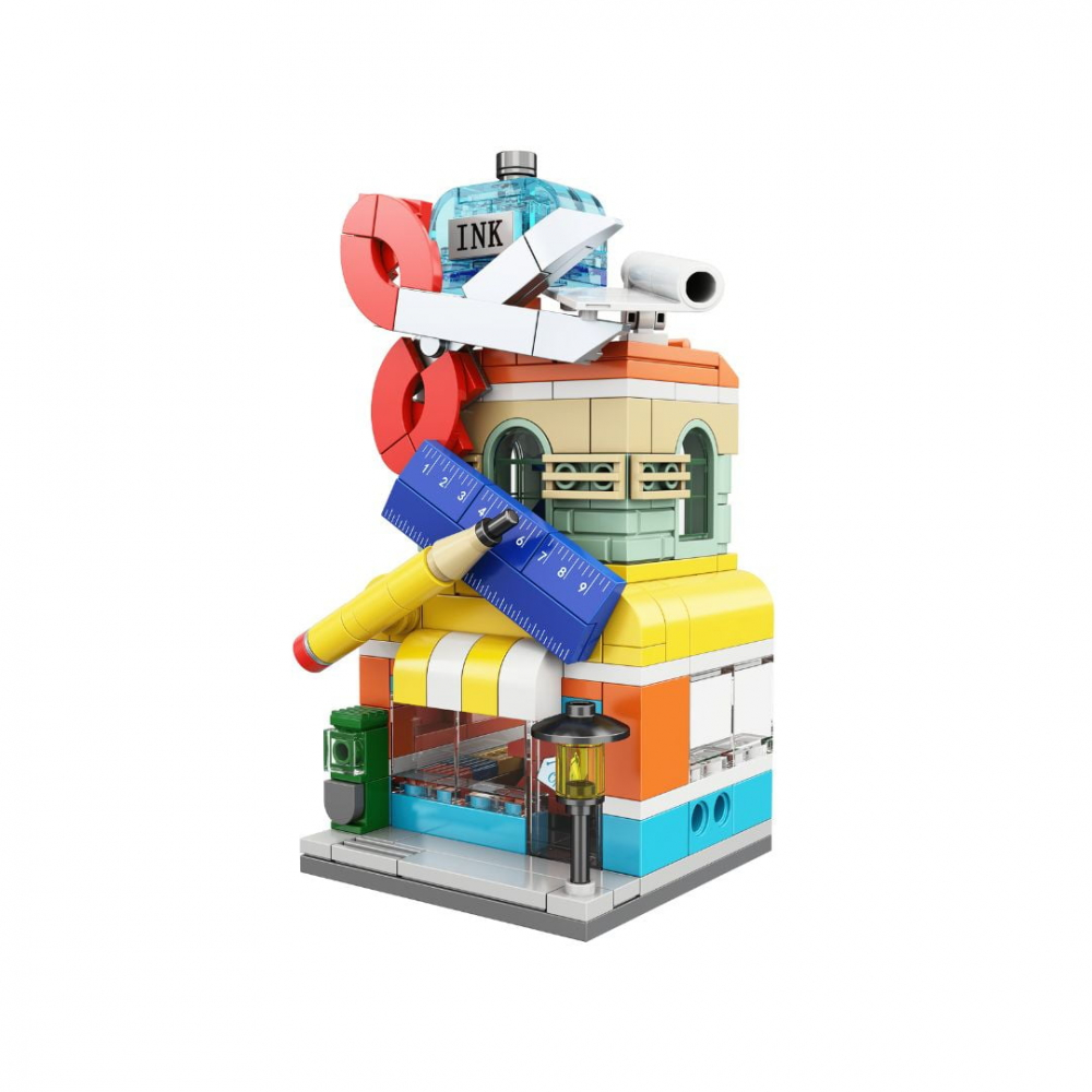 Set de constructie de jucarie - Magazin de Papetarie (222 piese) [2]