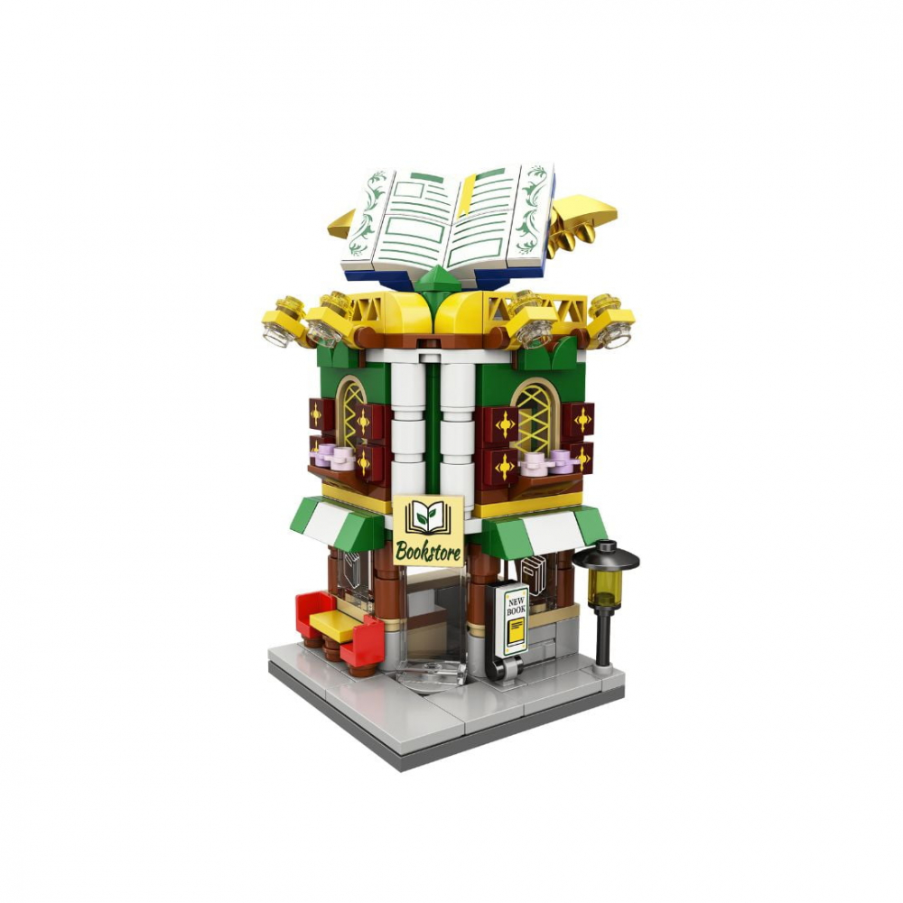 Set de construit de jucarie - Librarie (234 piese) [2]