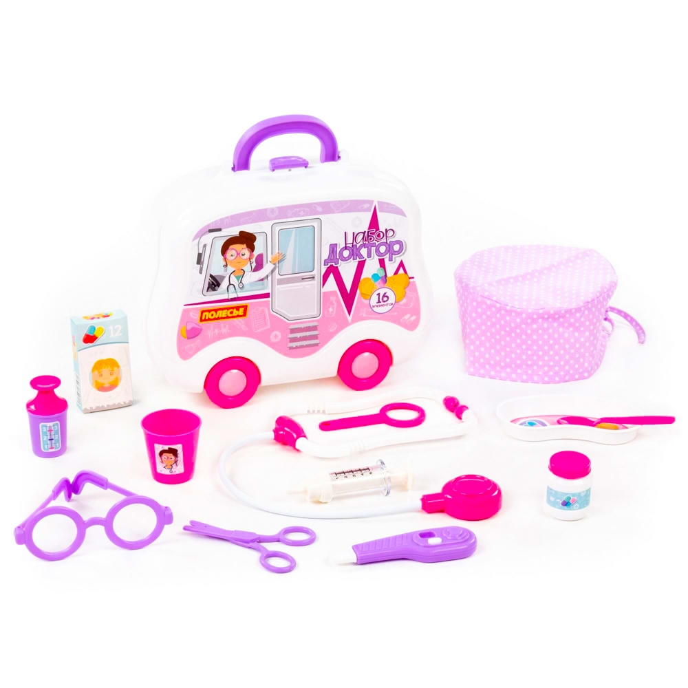 Set doctor in gentuta, 26.6x9.8x21.7 cm, Polesie [6]