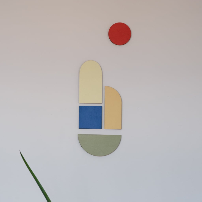 Set forme de perete din lemn - compozitie nr.80 [1]