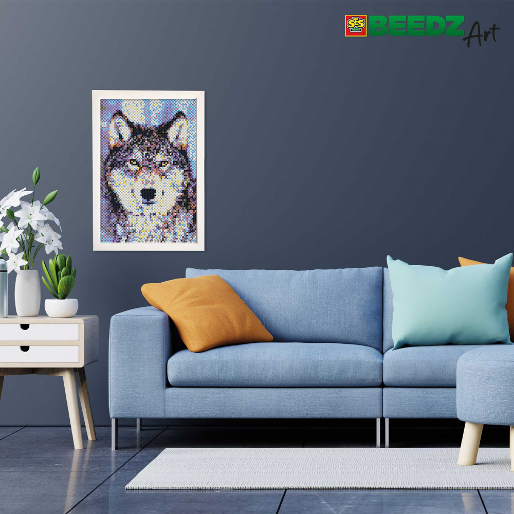 Set margele de calcat Beedz art - Lup [3]