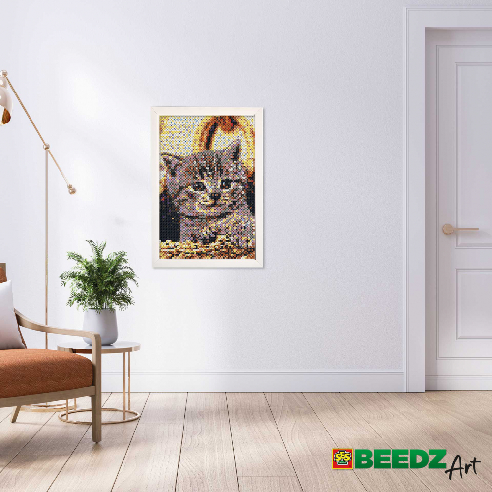 Set margele de calcat Beedz Art - Pisica [3]