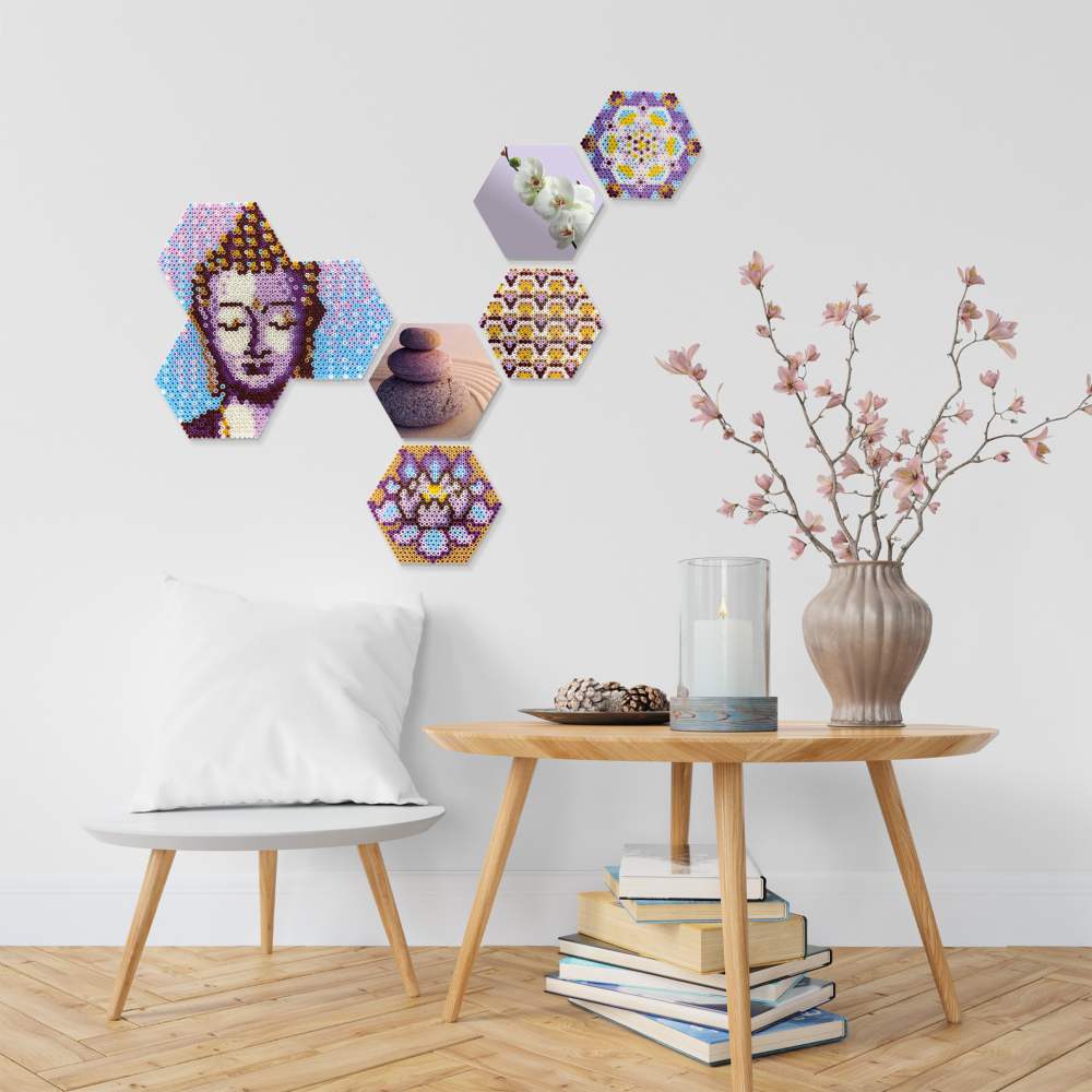 Set margele de calcat Beedz Art - Zen cu placi hexagonale [3]