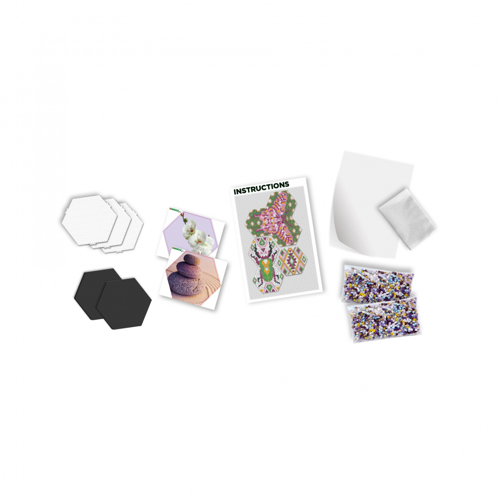 Set margele de calcat Beedz Art - Zen cu placi hexagonale [2]