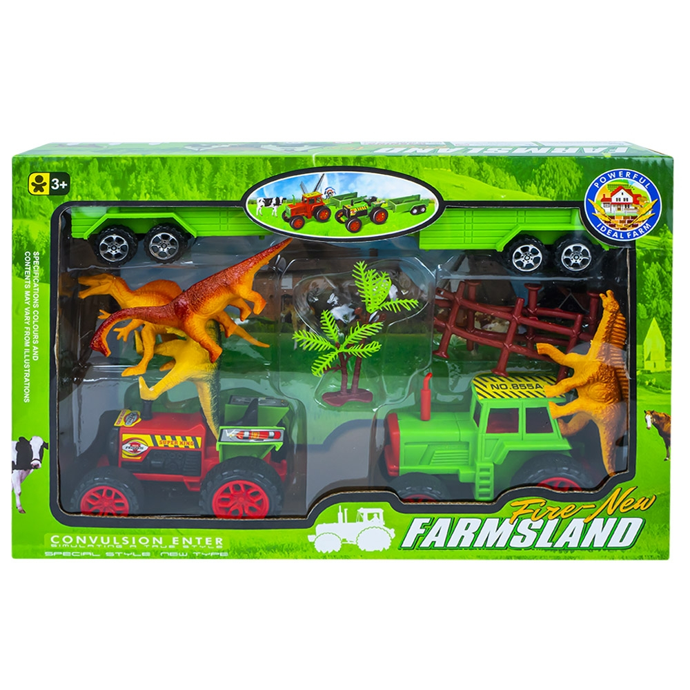 Set tractor + figurine dinozaur [3]