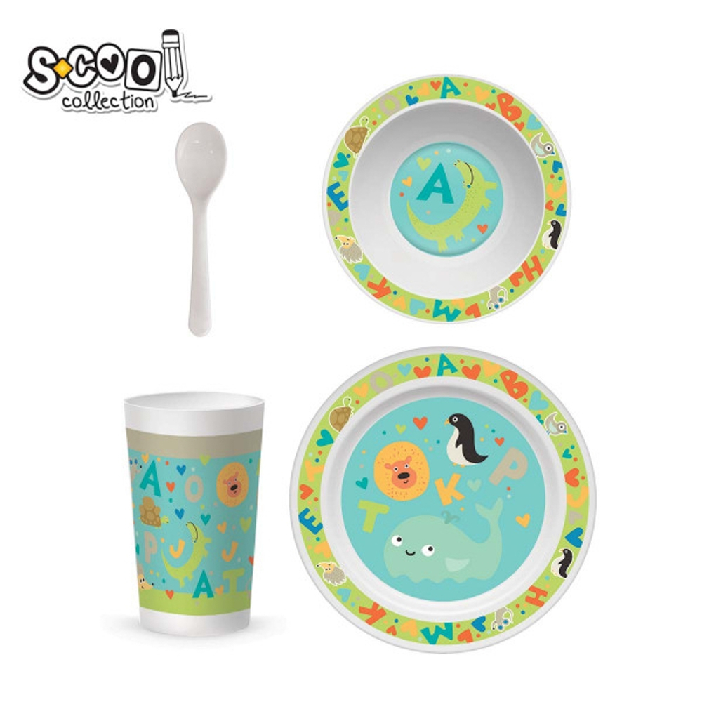 Set vesela + tacamuri - S-COOL [2]
