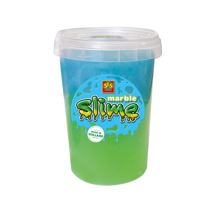 Slime pentru copii verde si albastru 200 gr [1]