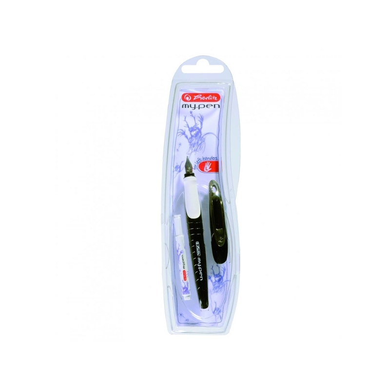 Stilou My.Pen penita L negru|alb - blister [1]