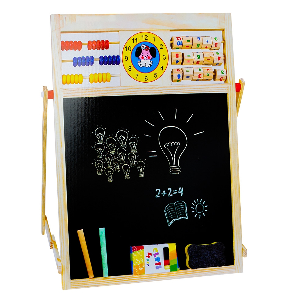 Tablita magnetica, 60x50cm, alb-negru + accesorii [1]