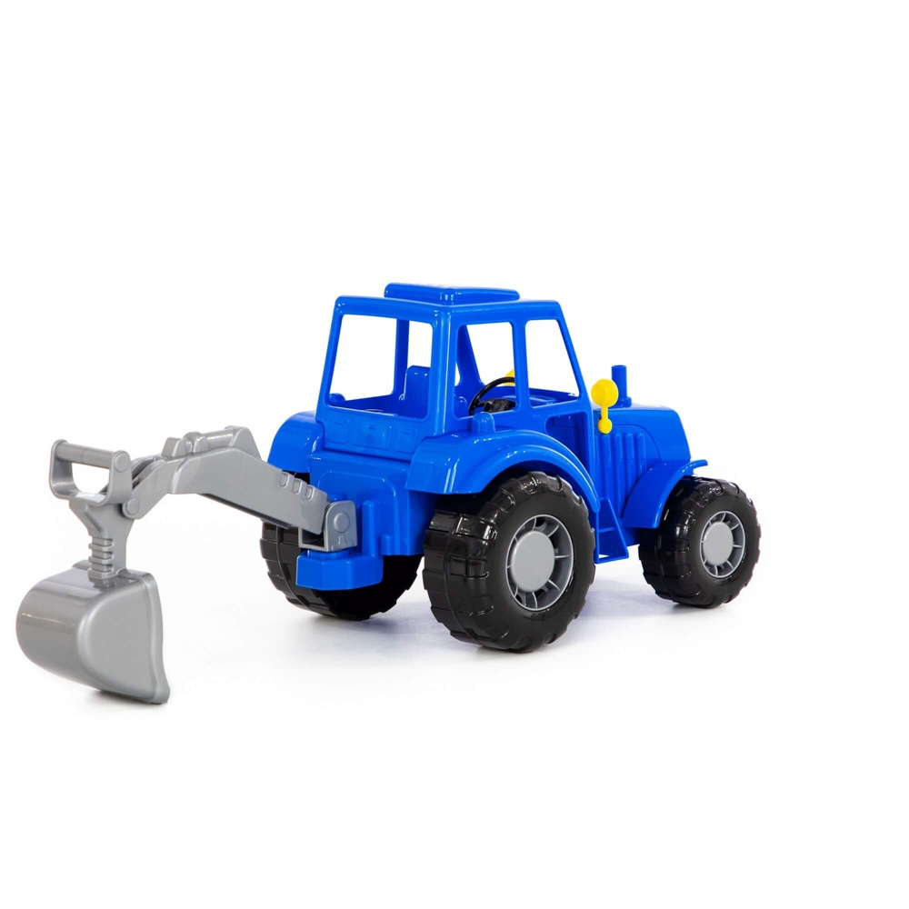 Tractor-excavator - Altay, 28.5x17x22 cm, Polesie [4]