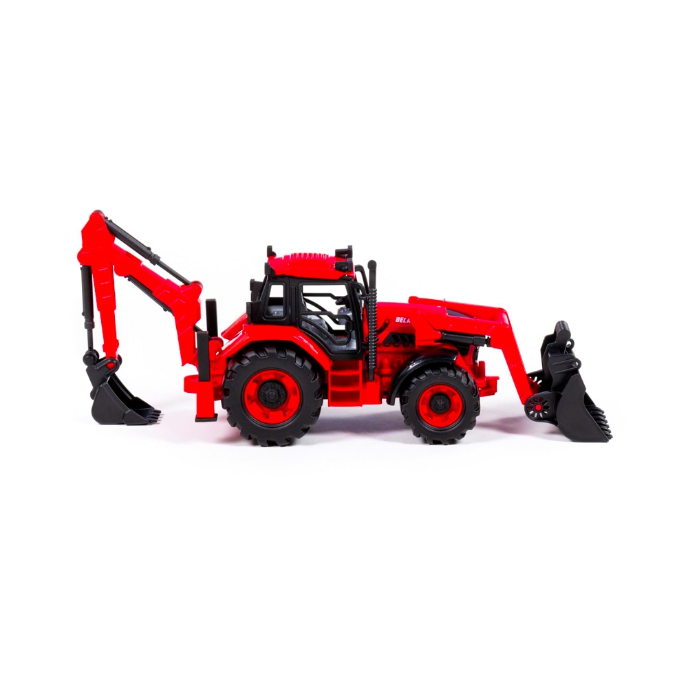Tractor-excavator cu incarcator, 31x15x14.5 cm, Polesie [4]