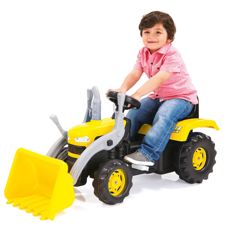 Tractor excavator cu pedale, 53x113x45cm - Dolu [3]