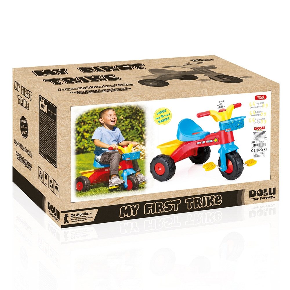 Tricicleta My First Trike color, 50x64x46cm - Dolu [3]