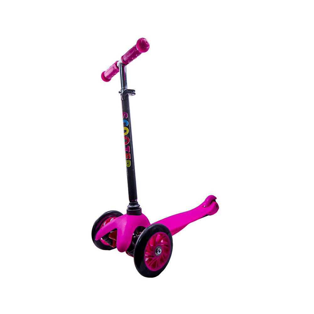 Trotineta cadru metal, suport plastic, 3 roti, 58 cm [2]
