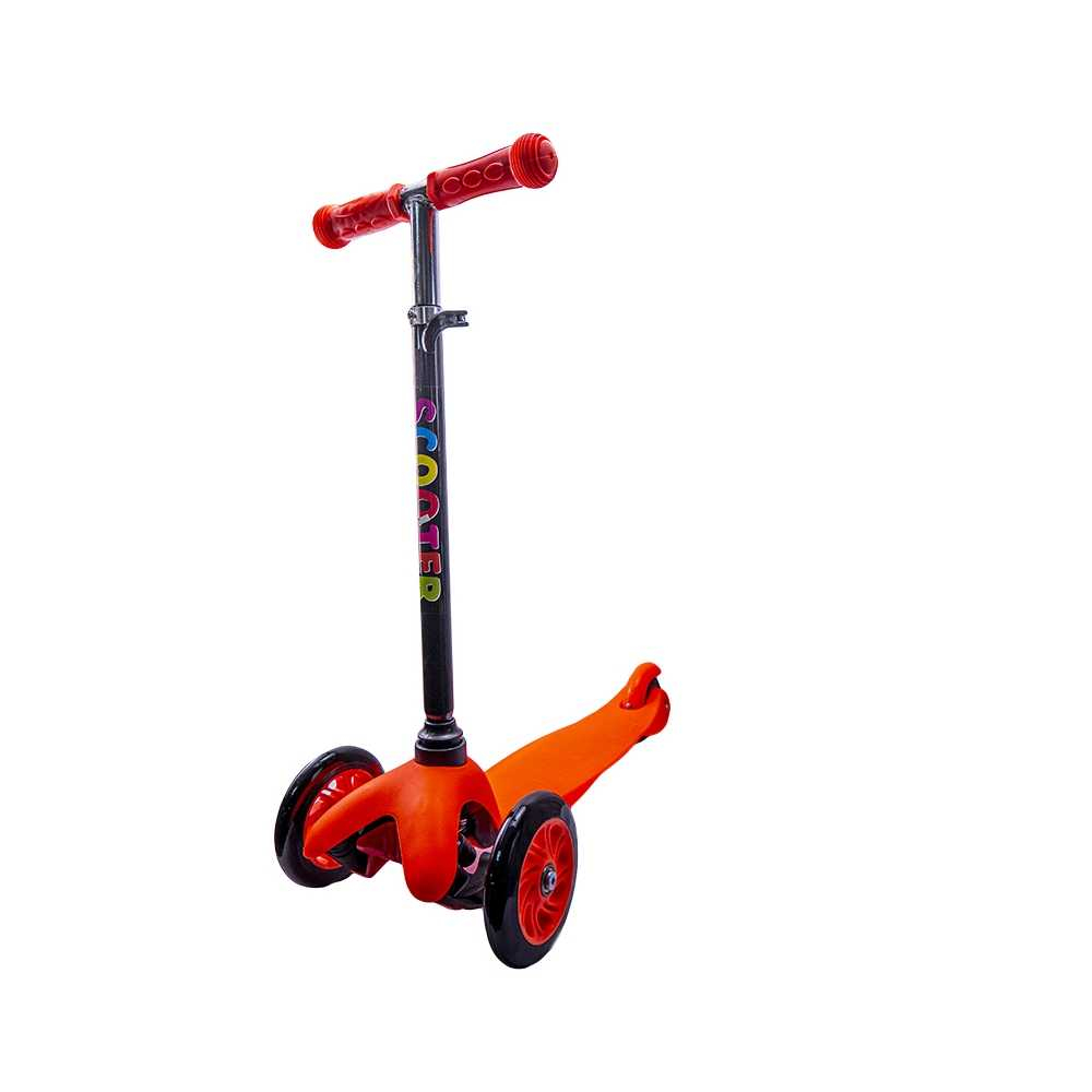 Trotineta cadru metal, suport plastic, 3 roti, 58 cm [3]