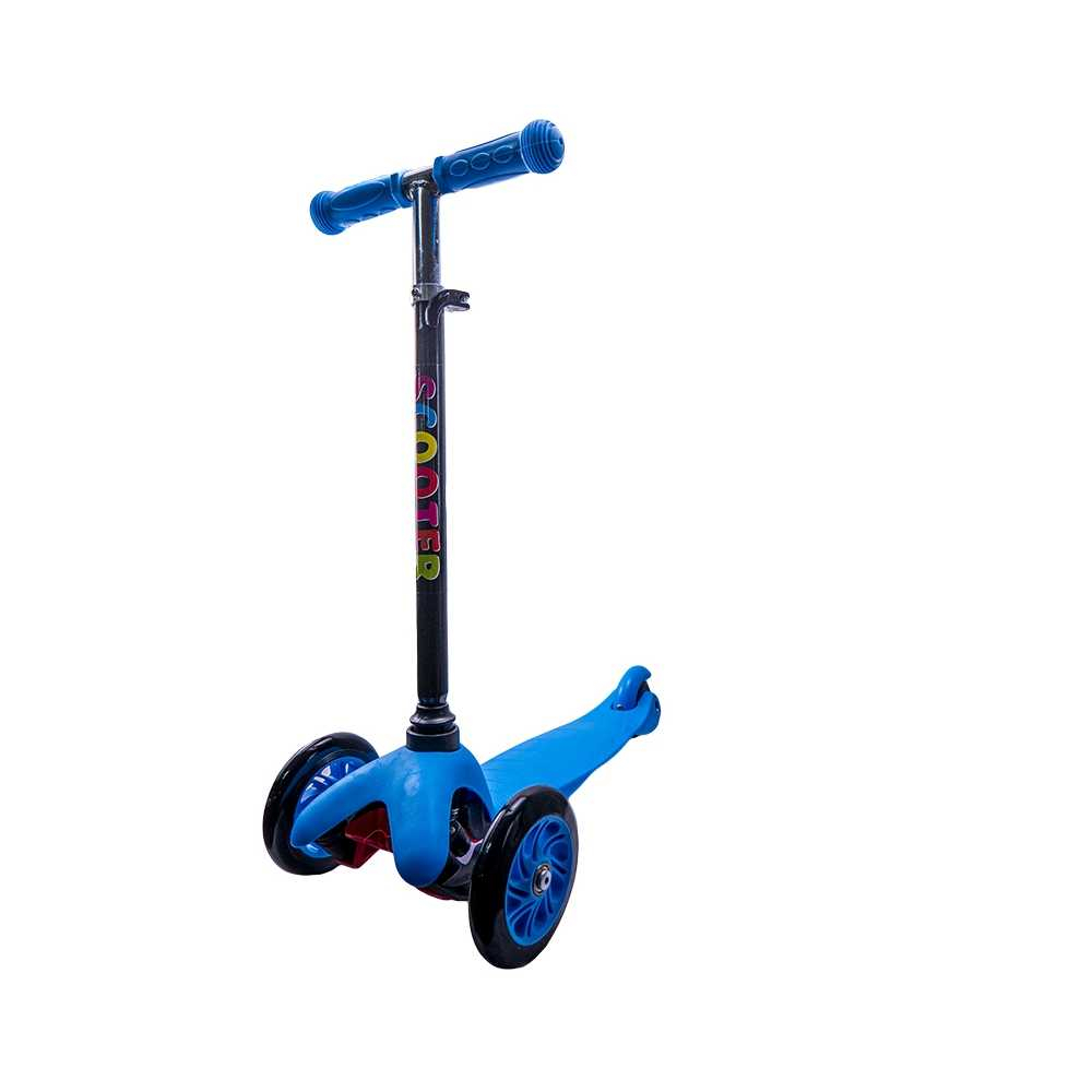 Trotineta cadru metal, suport plastic, 3 roti, 58 cm [4]