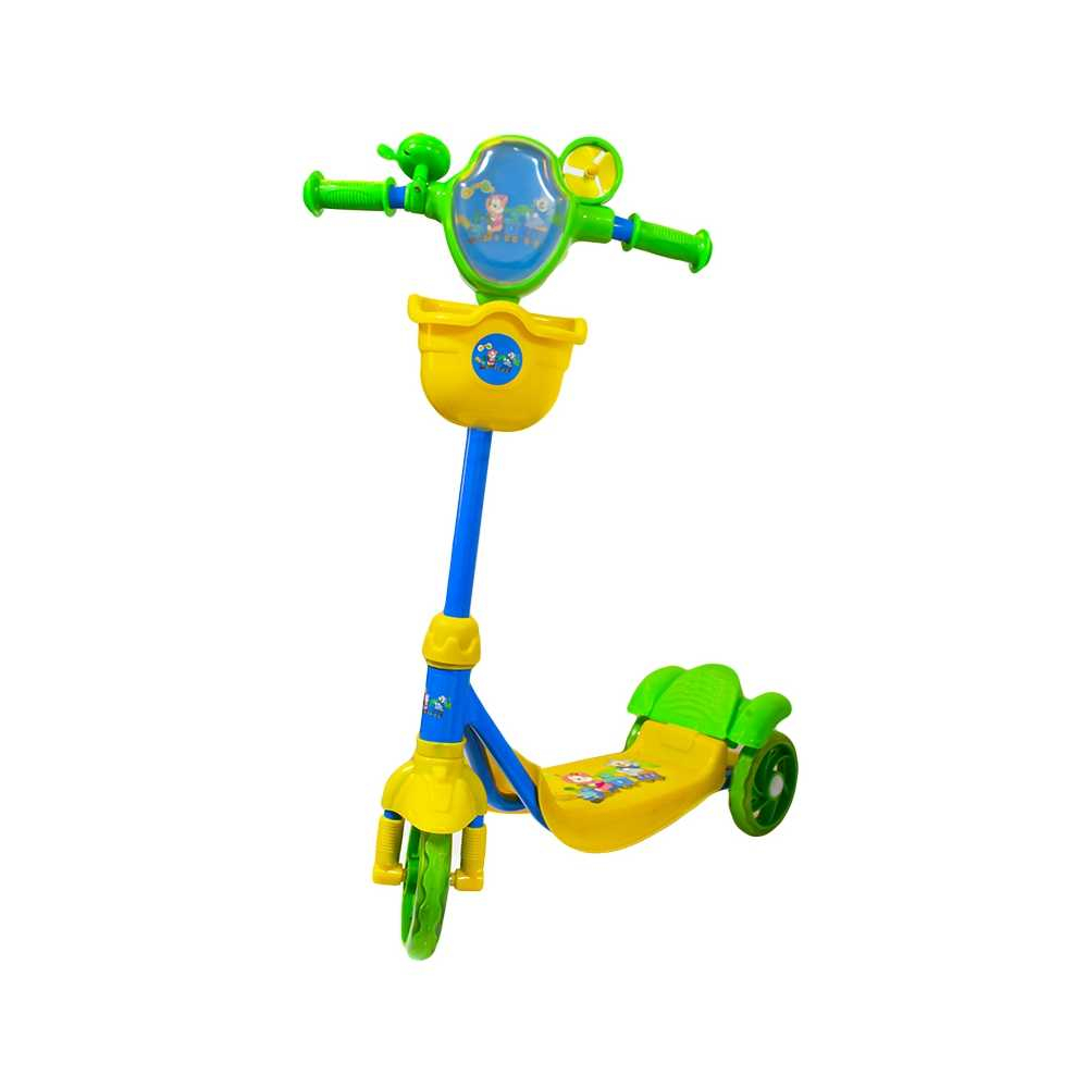 Trotineta cu desene, cadru metal, acces. plastic, 72 cm [4]