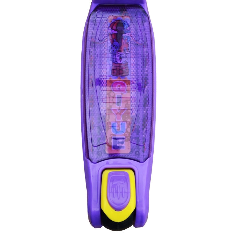 Trotineta cu roti silicon, muzica, led [3]