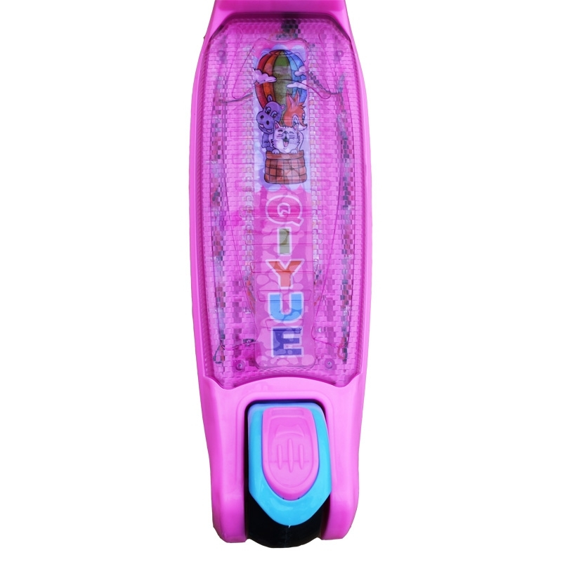 Trotineta cu roti silicon, muzica, led [5]