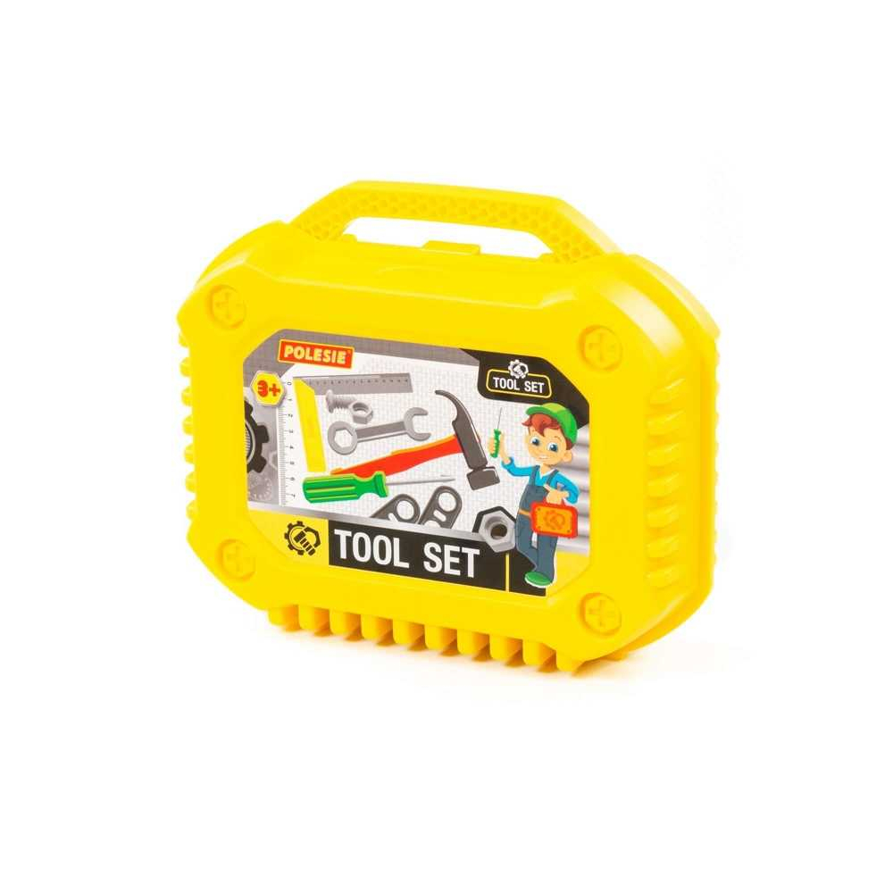 Unelte in gentuta, 32 piese/set, 32x19,5x26 cm - Polesie [5]