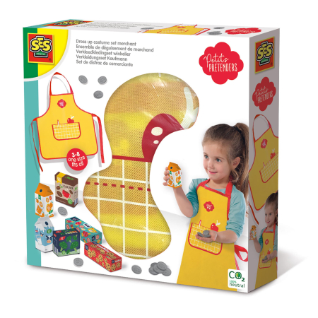 Jocuri de rol & Imitare - Costum de vanzator cu accesorii pentru copii
